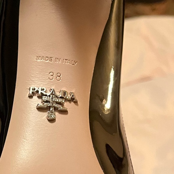 Black Prada Heels 38 - Picture 7 of 8